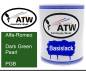 Preview: Alfa-Romeo, Dark Green Pearl, PGB: 1L Lackdose, von ATW Autoteile West.